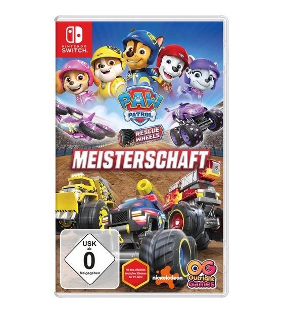 PAW Patrol Rescue Wheels: Meisterschaft (Nintendo Switch) f&uuml;r 34,99 Euro