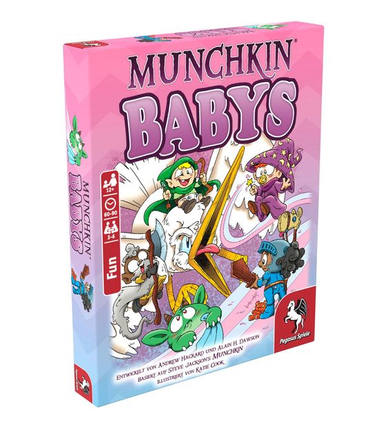 Pegasus 17031G Munchkin Babys Kartenspiel bis zu 6 Spielern ab 12 Jahr(e) f&uuml;r 19,99 Euro