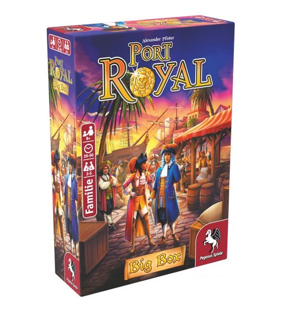 Pegasus 18148G Port Royal Big Box Brettspiel bis zu 5 Spielern ab 8 Jahr(e) f&uuml;r 20,99 Euro