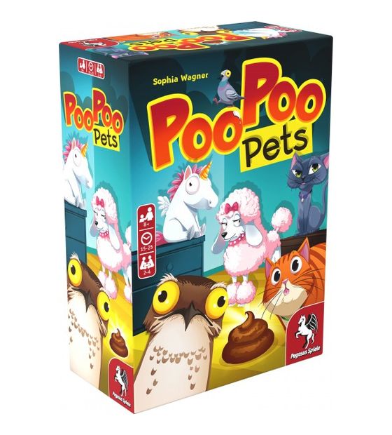 Pegasus 18338G Poo Poo Pets Brettspiel-Erweiterung bis zu 4 Spielern ab 8 Jahr(e) f&uuml;r 14,99 Euro