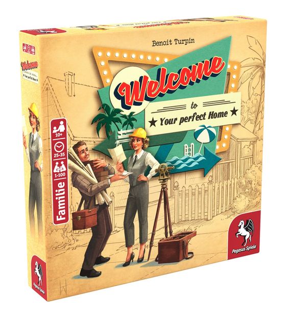 Pegasus 317320 Welcome to Brettspiel bis zu 100 Spielern ab 10 Jahr(e) f&uuml;r 24,99 Euro