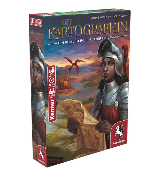 Pegasus 51311G Die Kartographin Brettspiel bis zu 100 Spielern ab 10 Jahr(e) f&uuml;r 24,99 Euro
