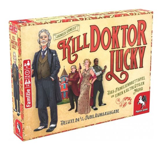 Pegasus 51797G Kill Doktor Lucky Brettspiel bis zu 8 Spielern ab 8 Jahr(e) f&uuml;r 30,49 Euro