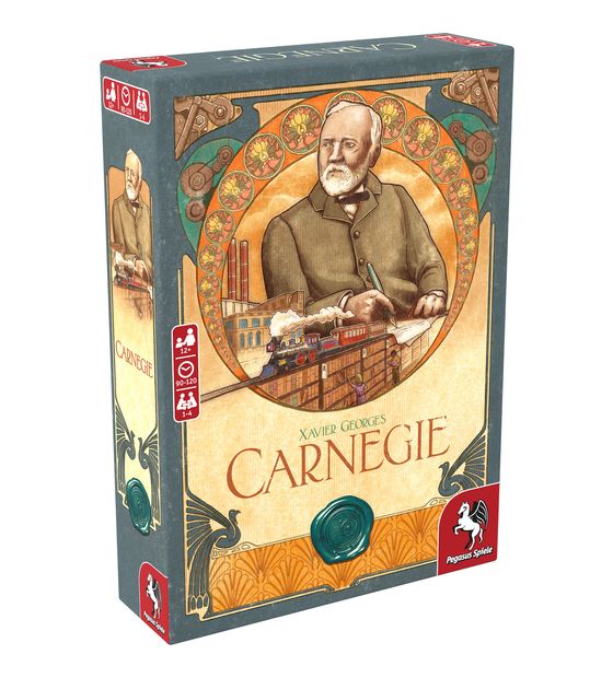 Pegasus 57007G Carnegie Brettspiel bis zu 4 Spielern ab 12 Jahr(e) f&uuml;r 56,99 Euro