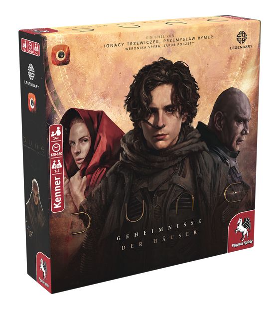 Pegasus 57516G Dune – Geheimnisse der Häuser Brettspiel bis zu 4 Spielern ab 14 Jahr(e) f&uuml;r 36,49 Euro