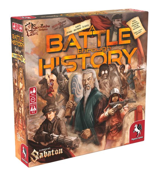 Pegasus 57702G A Battle through History Brettspiel bis zu 5 Spielern ab 14 Jahr(e) f&uuml;r 47,49 Euro