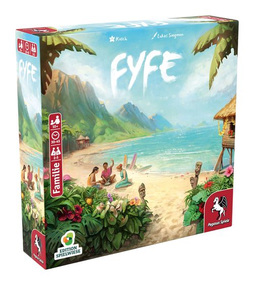 Pegasus 59056G FYFE Brettspiel bis zu 5 Spielern ab 10 Jahr(e) f&uuml;r 36,49 Euro