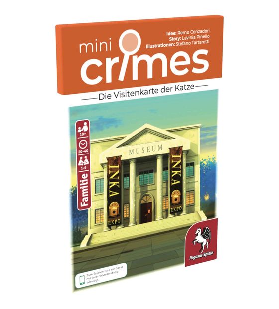Pegasus MiniCrimes - Die Visitenkarte der Katze f&uuml;r 4,99 Euro