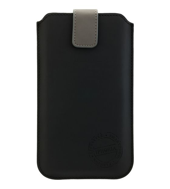Peter Jäckel 15465 Ziehtasche für Jede Marke Apple iPhone 6 Plus/ Samsung N910 Galaxy Note 4  (Schwarz) f&uuml;r 16,99 Euro