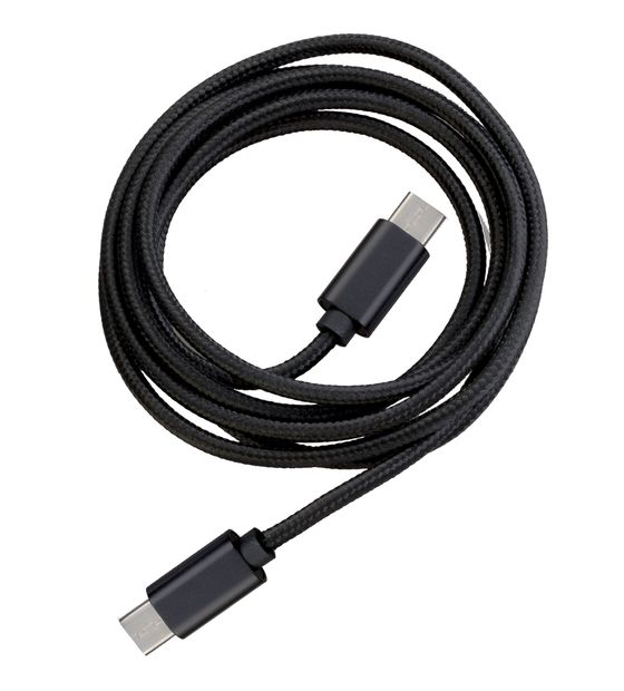 Peter Jäckel 18452 USB C auf USB C Männlich 1,5 m  (Schwarz) f&uuml;r 16,99 Euro