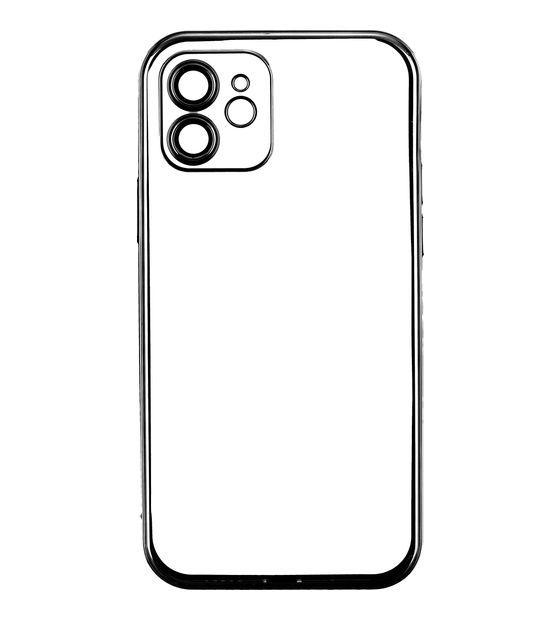 Peter Jäckel 19070 Cover für Apple iPhone 13 (Schwarz, Transparent) f&uuml;r 16,49 Euro