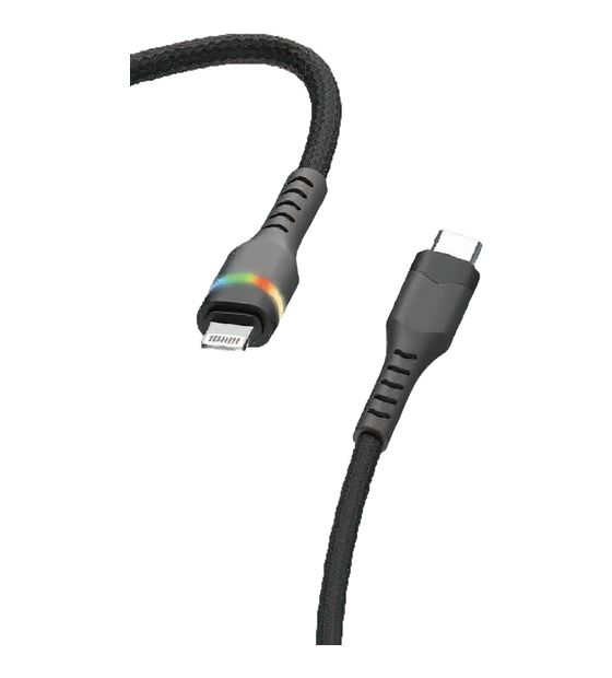 Peter Jäckel 20838 USB C auf Lightning Männlich bis 27 W 1 m  (Schwarz) f&uuml;r 9,99 Euro