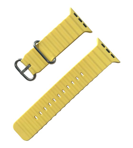 Peter Jäckel 20943 Armband Watch Ultra 49mm/ Watch 45/44mm (Series 4 - 9)/ 42mm (Series 1 - 3)  (Gelb) f&uuml;r 16,99 Euro