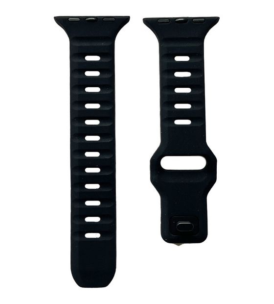 Peter Jäckel 21341 Armband Apple Watch 41/40mm (Series 4 - 10)/ 38mm (Series 1 - 3)  (Schwarz) f&uuml;r 19,99 Euro