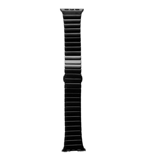 Peter Jäckel 21345 Armband Apple Watch Ultra 49mm/ Watch 45/44mm (Series 4 - 10)/ 42mm (Series 1 - 3)  (Schwarz) f&uuml;r 29,99 Euro
