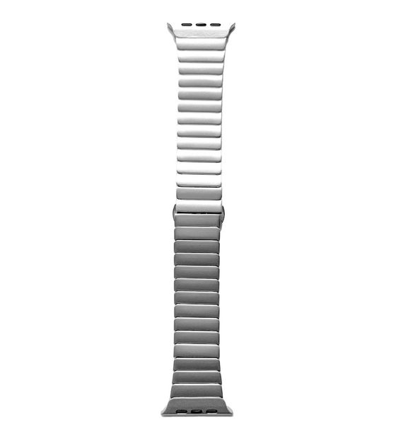 Peter Jäckel 21346 Armband Apple Watch Ultra 49mm/ Watch 45/44mm (Series 4 - 10)/ 42mm (Series 1 - 3)  (Silber) f&uuml;r 18,30 Euro