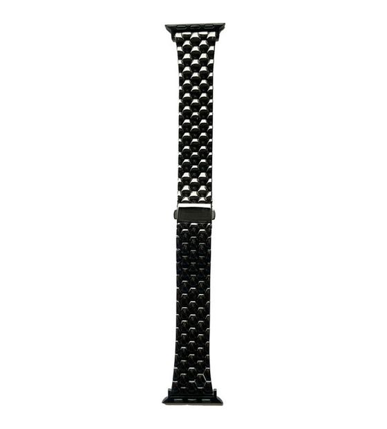 Peter Jäckel 21372 Armband Apple Watch Ultra 49mm/ Watch 45/44mm (Series 4 - 10)/ 42mm (Series 1 - 3)  (Schwarz) f&uuml;r 29,99 Euro