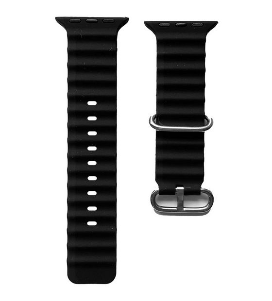 Peter Jäckel 21376 Armband Apple Watch 41/40mm (Series 4 - 10)/ 38mm (Series 1 - 3)  (Schwarz) f&uuml;r 14,99 Euro