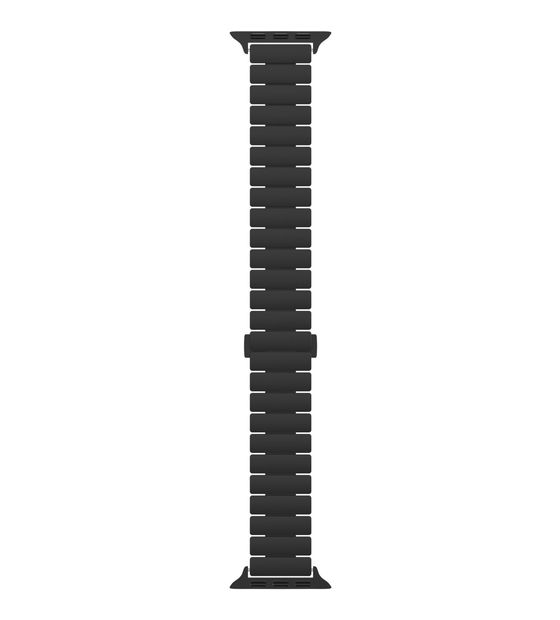 Peter Jäckel 23127 Armband Apple Watch 42 (1/ 2/ 3)/ 44/ 45/ 46/ 49mm  (Schwarz) f&uuml;r 29,49 Euro