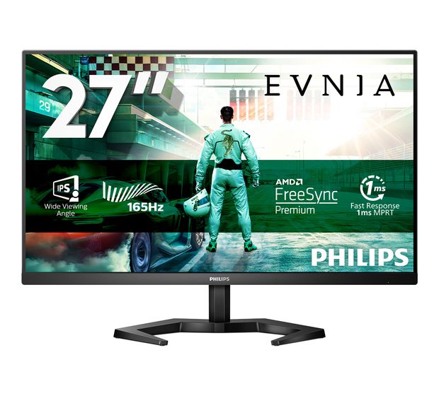 Philips 27M1N3200ZS/00 Full HD Monitor 68,6 cm (27 Zoll) 16:9 4 ms 250 cd/m²  (Schwarz) f&uuml;r 205,00 Euro