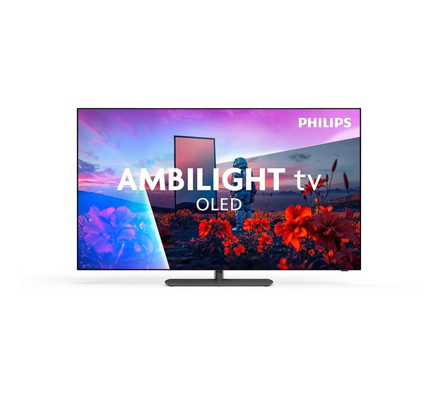Philips 65OLED851/12 OLED 165,1 cm (65 Zoll) Fernseher 4K Ultra HD VESA 300 x 300 mm  (Metallisch) f&uuml;r 3.299,00 Euro