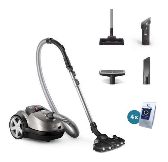 Philips 8000 series XD8152/12 Bodenstaubsauger mit Staubbeutel 900 W HEPA f&uuml;r 271,99 Euro