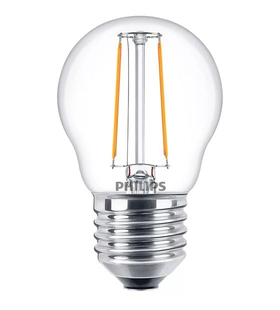 Philips 8718699763299 LED Lampe Lüsterkolben E27 EEK: E 250 lm Warmweiß (2700K) entspricht 25 W f&uuml;r 4,49 Euro
