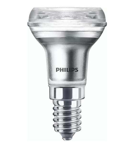 Philips 8718699773755 LED Lampe Reflektor E14 EEK: F 150 lm Warmweiß (2700K) entspricht 30 W f&uuml;r 5,99 Euro