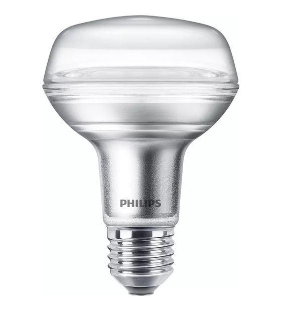 Philips 8718699773854 LED Lampe Reflektor E27 EEK: F 345 lm Warmweiß (2700K) entspricht 60 W f&uuml;r 9,99 Euro