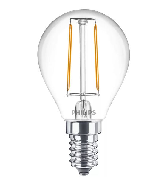 Philips 8718699777555 LED Lampe Lüsterkolben E14 EEK: E 250 lm Warmweiß (2700K) entspricht 25 W f&uuml;r 4,49 Euro