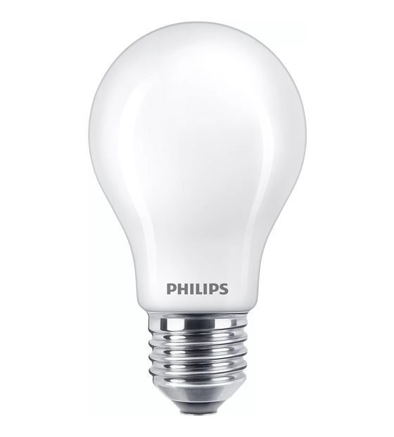 Philips 8718699777654 LED Lampe Lüsterkolben E27 EEK: F 470 lm Warmweiß (2700K) entspricht 40 W f&uuml;r 6,99 Euro