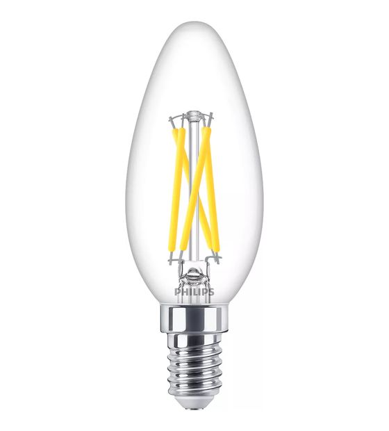 Philips 8719514324152 LED Lampe Kerze E14 EEK: D 340 lm entspricht 25 W Dimmbar f&uuml;r 5,99 Euro