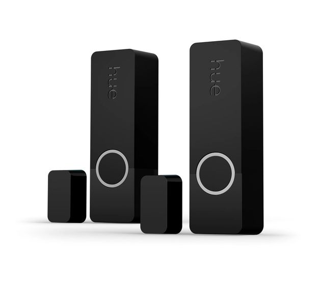 Philips Hue Secure Kontaktsensor Doppelpack   (Schwarz) f&uuml;r 68,99 Euro