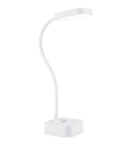 Philips Rock Schreibtischleuchte LED Desk Lights 176 mm Weiß f&uuml;r 23,99 Euro
