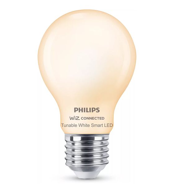 Philips Smart LED mattiert 7 W (entspr. 60 W) A60 E27 LED Intelligentes Leuchtmittel 106 mm Weiß f&uuml;r 8,68 Euro
