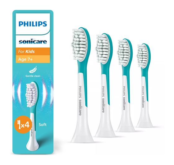 Philips For Kids HX6044/90 Bürstenköpfe (4er-Pack) f&uuml;r 24,99 Euro