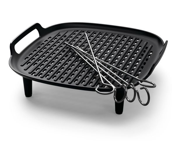 Philips HD9946/00 Grillboden &-Spieße für NA130, NA230, NA231, NA330, NA331, HD9270, HD9280 f&uuml;r 34,99 Euro