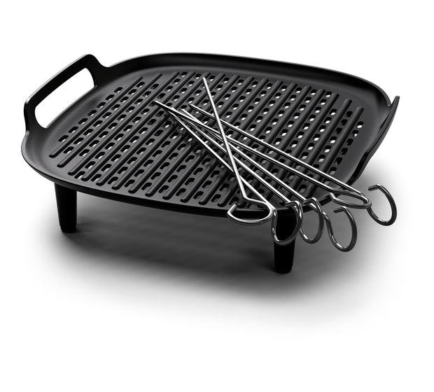 Philips HD9959/00 Grillset XXL Grillboden &-Spieße für HD9285, HD963X, HD965X, HD975X, HD976X, HD986X, HD987X f&uuml;r 35,99 Euro