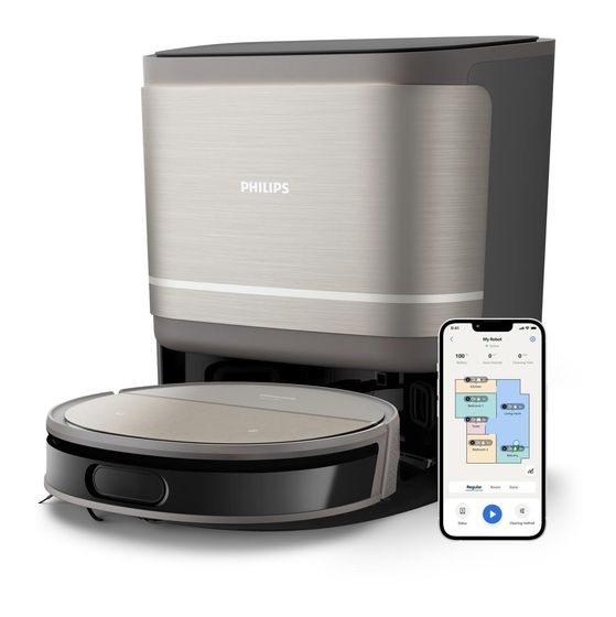 Philips HomeRun 9000 Series Saugroboter nass/trocken 280 min Akku 8000 Pascal Leistung  (Grau) f&uuml;r 798,00 Euro
