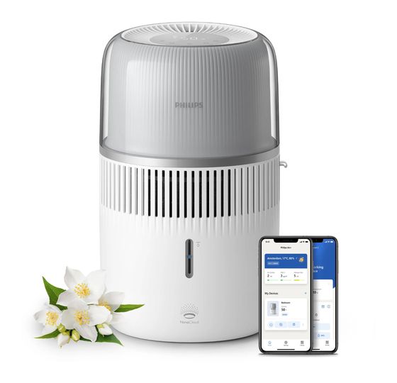 Philips HU5710/00 5000 Series Luftbefeuchter 4,5 l Tank  (Weiß) f&uuml;r 159,99 Euro