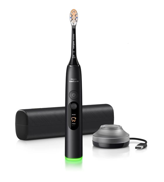 Philips HX8311/12 Sonicare DiamondClean 8000 Schall-Zahnbürste für Erwachsene 336 h  (Schwarz) f&uuml;r 208,99 Euro