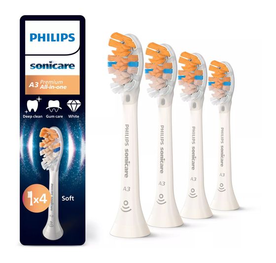 Philips Premium All-in-One HX9094/87 Bürstenköpfe (4er-Pack) f&uuml;r 54,99 Euro