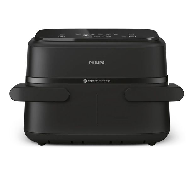 Philips Series 1000 NA150/00 Doppel Heißluftfritteuse 7 l 2450 W  (Schwarz) f&uuml;r 104,99 Euro