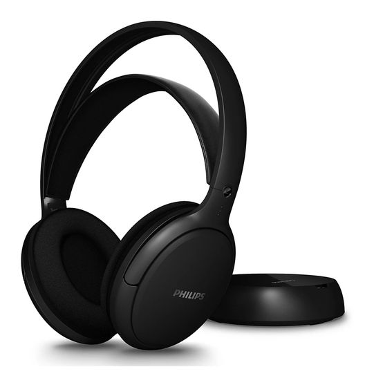 Philips SHC5200M2/12 Over Ear Kopfhörer kabellos 30 h Laufzeit USB Typ-C  (Schwarz) f&uuml;r 36,49 Euro