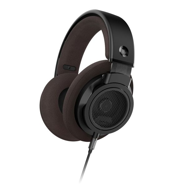 Philips SHP9500CY/00 Over Ear Kopfhörer Kabelgebunden  (Schwarz, Braun) f&uuml;r 91,49 Euro