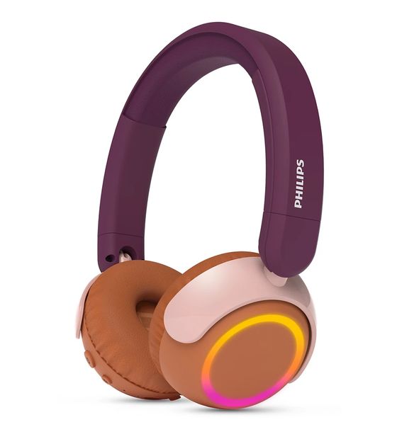 Philips TAK4200MP/00 Ohraufliegender Bluetooth Kopfhörer kabellos 45 h Laufzeit (Orange, Violett, Rose) f&uuml;r 31,99 Euro