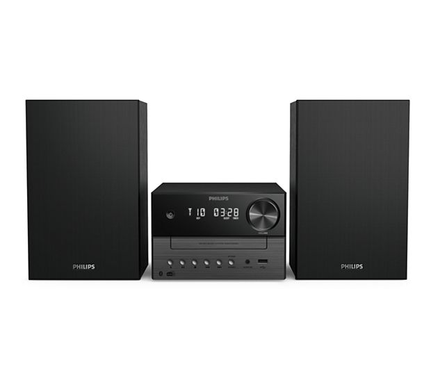 Philips TAM3505M2/12 2 Kanäle Heim-Audio-Mikrosystem DAB, DAB+ 20 W Bluetooth  (Schwarz) f&uuml;r 85,99 Euro