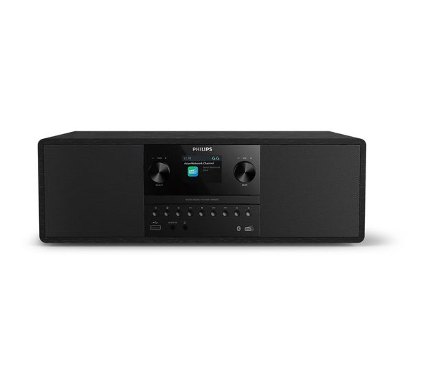Philips TAM6500/10 2 Kanäle Heim-Audio-Mikrosystem DAB, DAB+, FM 50 W Bluetooth  (Schwarz) f&uuml;r 188,99 Euro