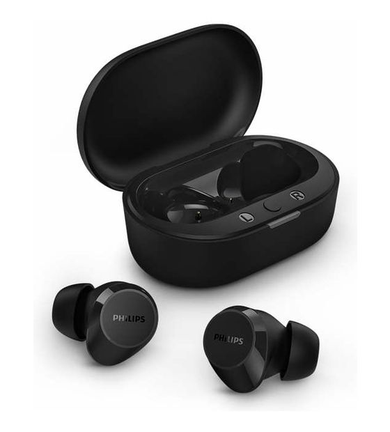 Philips TAT1209BK/00 In-Ear Bluetooth Kopfhörer Kabellos TWS 6 h Laufzeit IPX4  (Schwarz) f&uuml;r 19,49 Euro