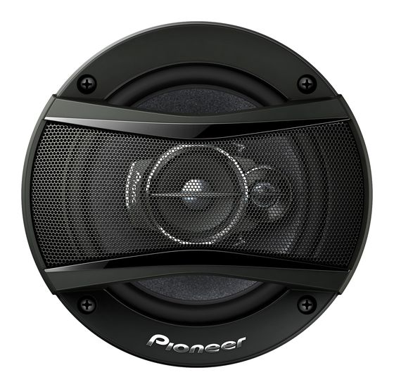Pioneer TS-A1333I 3-Wege Einbaulautsprecher 300 W f&uuml;r 99,00 Euro